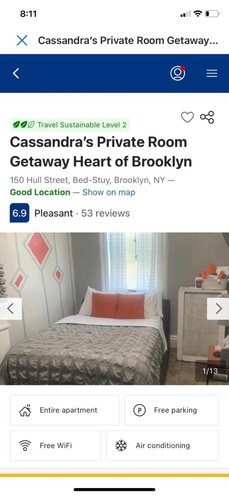 Cassandra'S Private Room Getaway Heart Of Brooklyn 纽约 外观 照片
